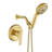 Volume Control Shower Faucet with Rough in-Valve-98127045