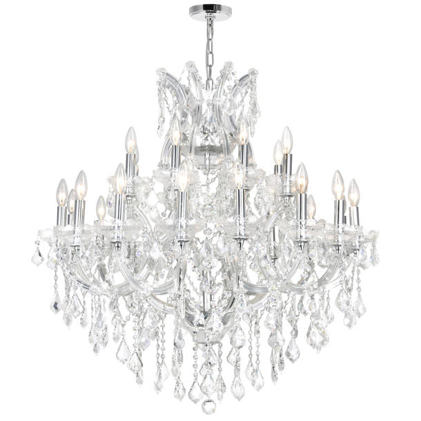 Astoria Grand Orr 33 - Light Dimmable Tiered Chandelier | Wayfair