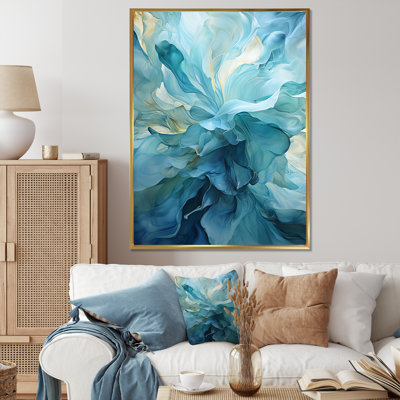 Chesica - Abstract Spirals, reproduction d'art sur toile encadrée