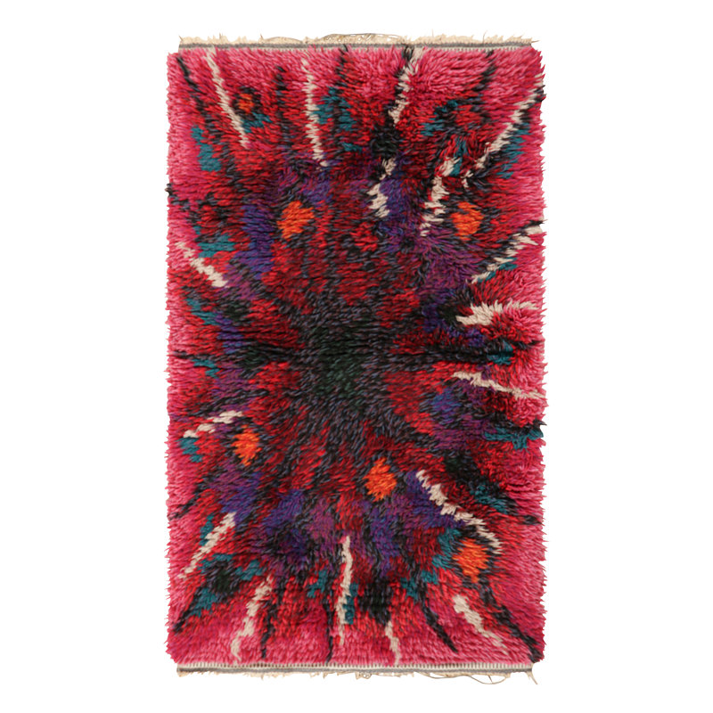 One-of-a-Kind 2’6x4’4 Hand Knotted Area Rug