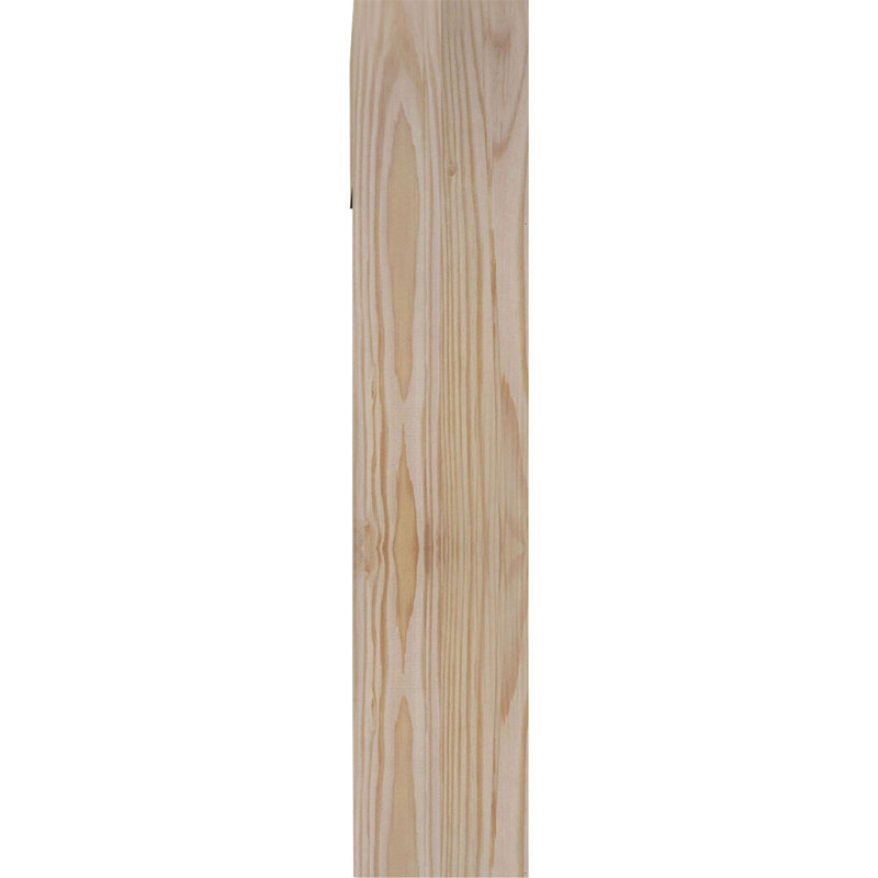 Crochet de fer traditionnel 4 po Crawley, H 20 po x P 18 po, Sapin de Douglas l 3 1/2 po x T 4 po (lisse)
