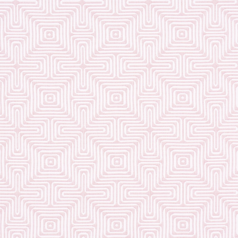 Tissu intérieur / extérieur Schumacher x Trina Turk, Rosé