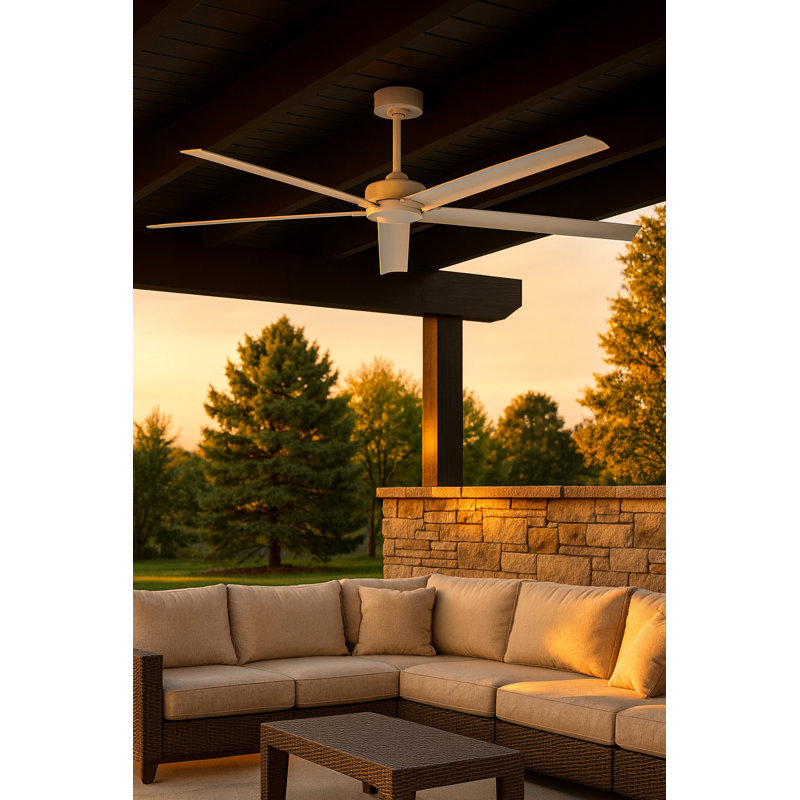 Hinkley Vento Ceiling Fan, Matte White