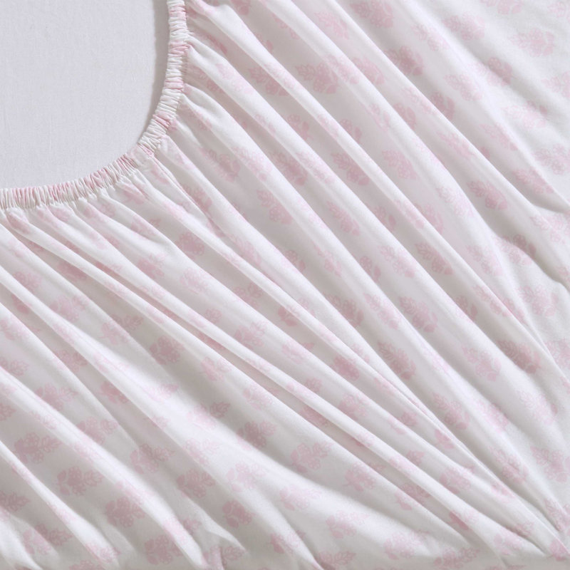 Ensemble de draps en percale de coton Percale Novelty Laura Ashley, Ensemble de draps pour lit simple avec une taie d'