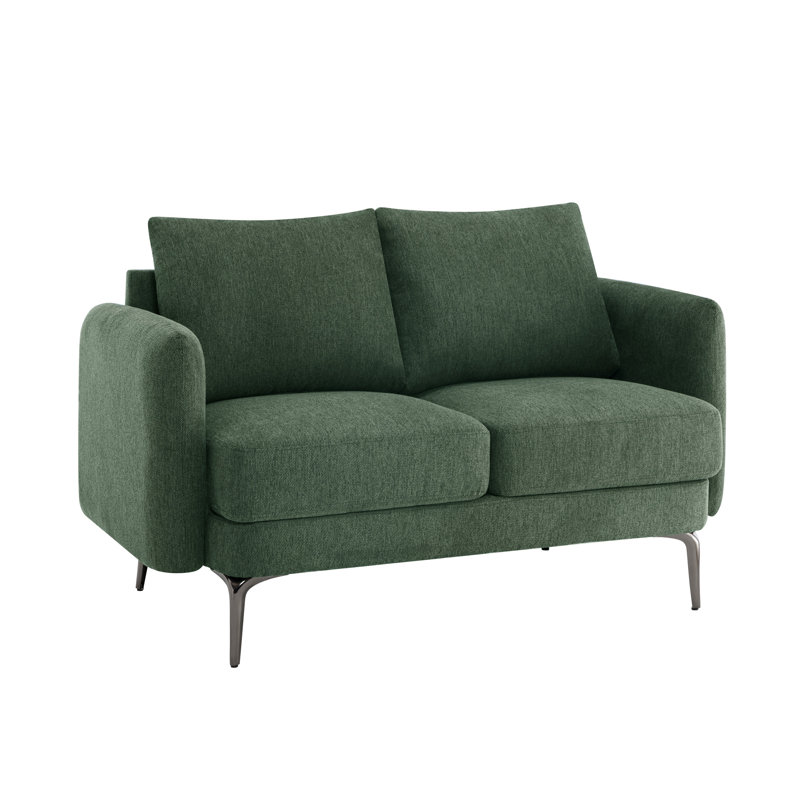 Delbreco 1+2 Seater Fabric Sofa Set, Green