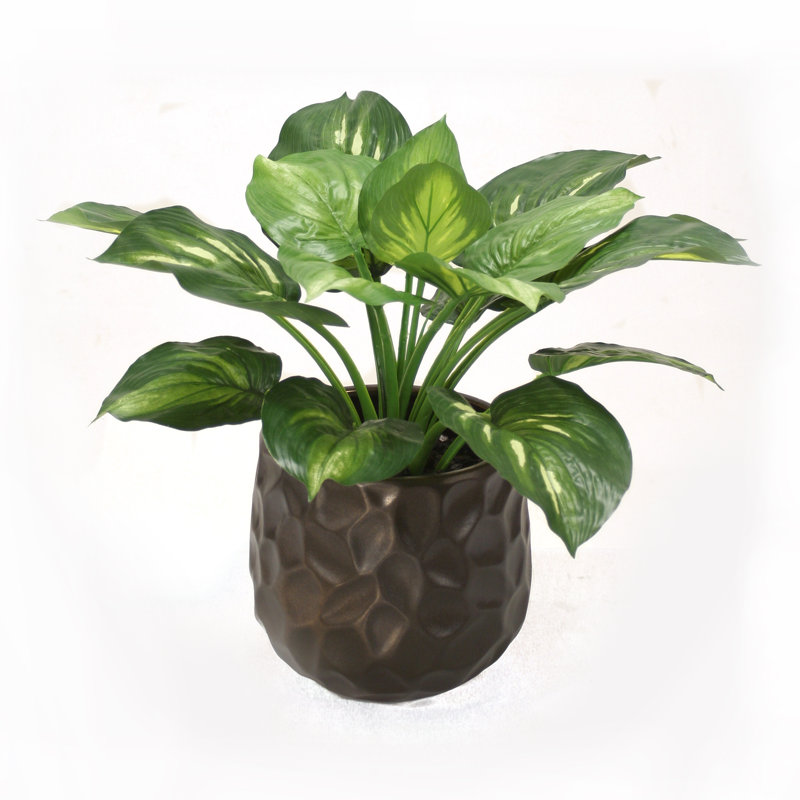 Plante à feuillage artificiel 22 po en pot