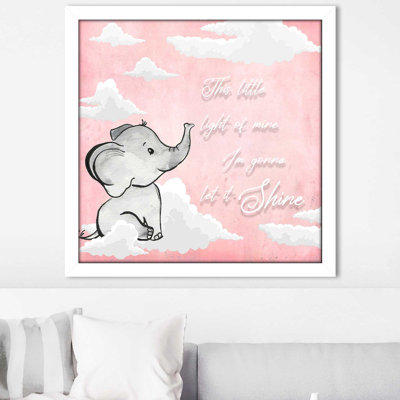 " Let it Shine (Square) " Graphic Art Print
