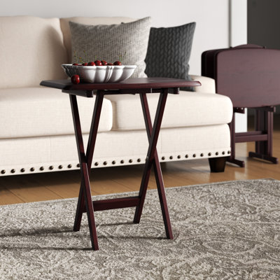 Ensemble de tables-plateaux Berke
