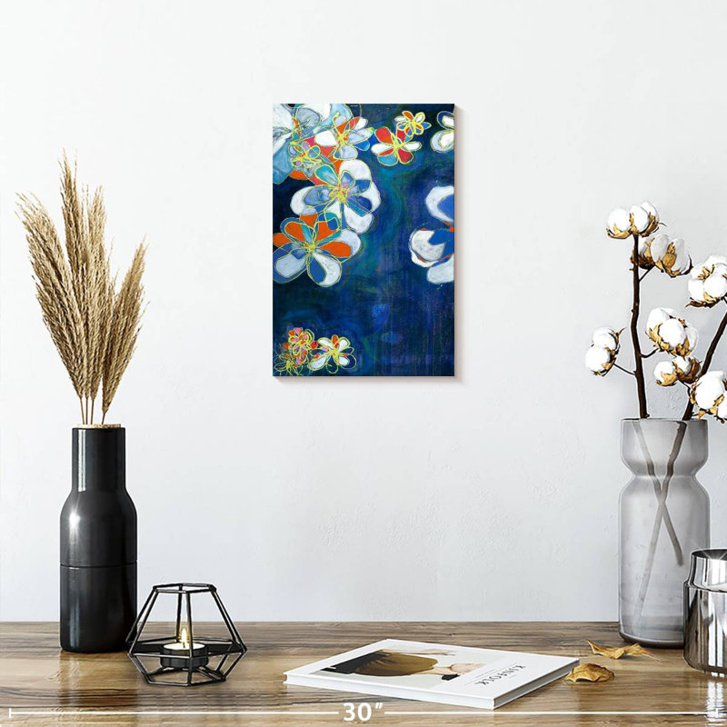 Harnek Night Blooms I, H 12 po x l 8 po