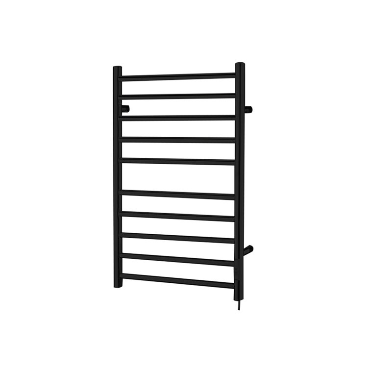 Giovanna 10-Bar Electric Towel Warmer Hardwired & Plug-In with Timer Function