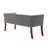 Sabrina Fabric Upholstered Bench with Rubberwood Legs-90547681