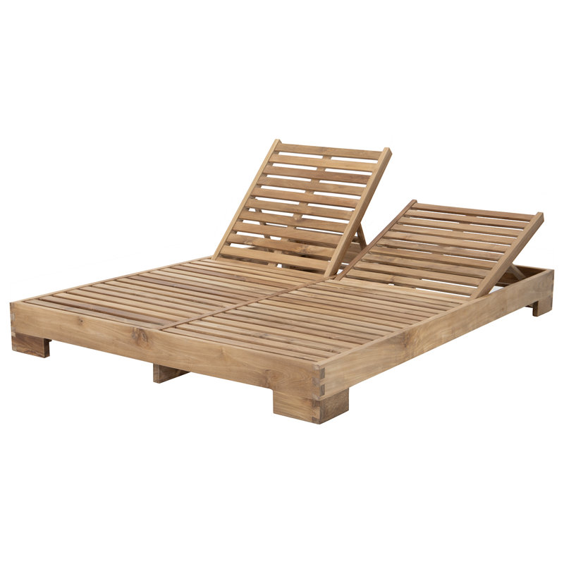 Pacific Double Chaise Lounger, Navy