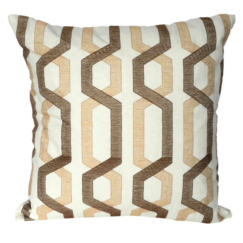  Throw Pillow, Beige