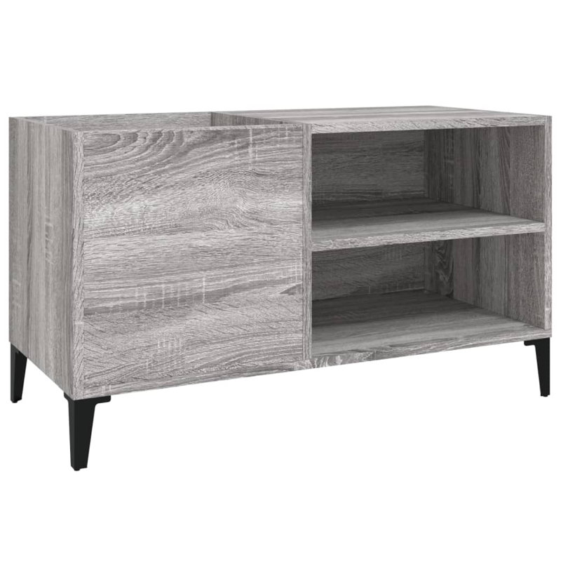 Sahithi 48cm H Media Shelves, Grey Sonoma
