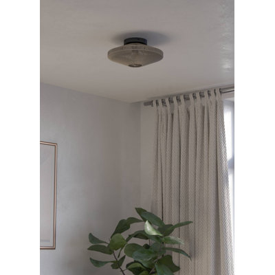 Eitan Wicker Semi Flush Mount