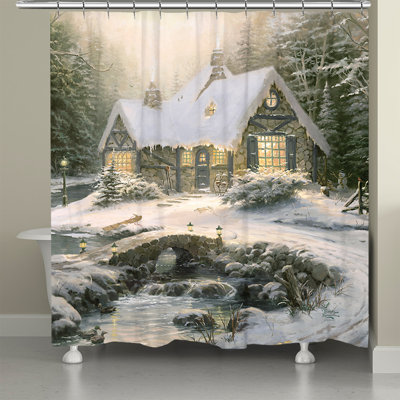 Rideau de douche Thomas Kinkade
