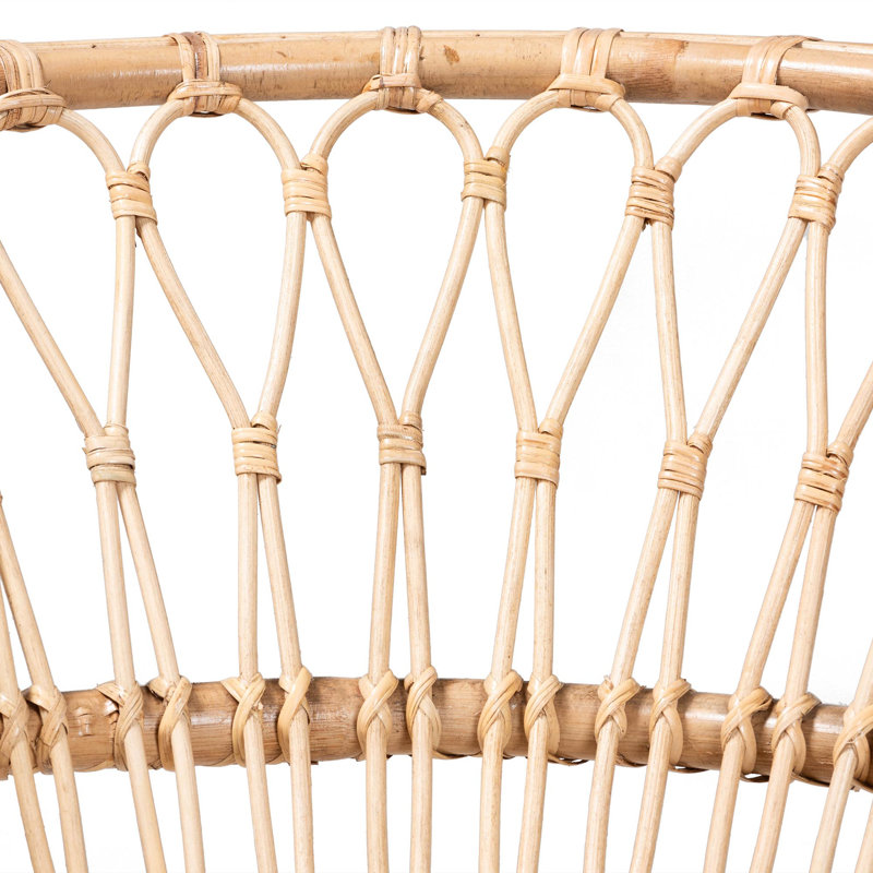 Chaise d'appoint en rotin 28 po Bennith
