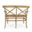 Parisienne Crossback Elm Bench