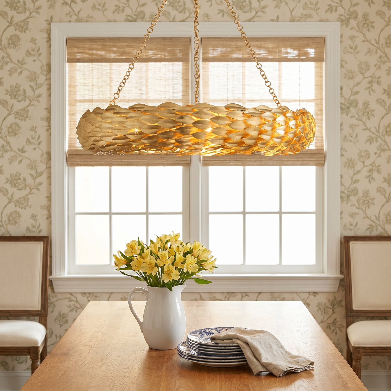 Adelle 8 Light Dimmable Pendant