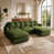 Green Chenille