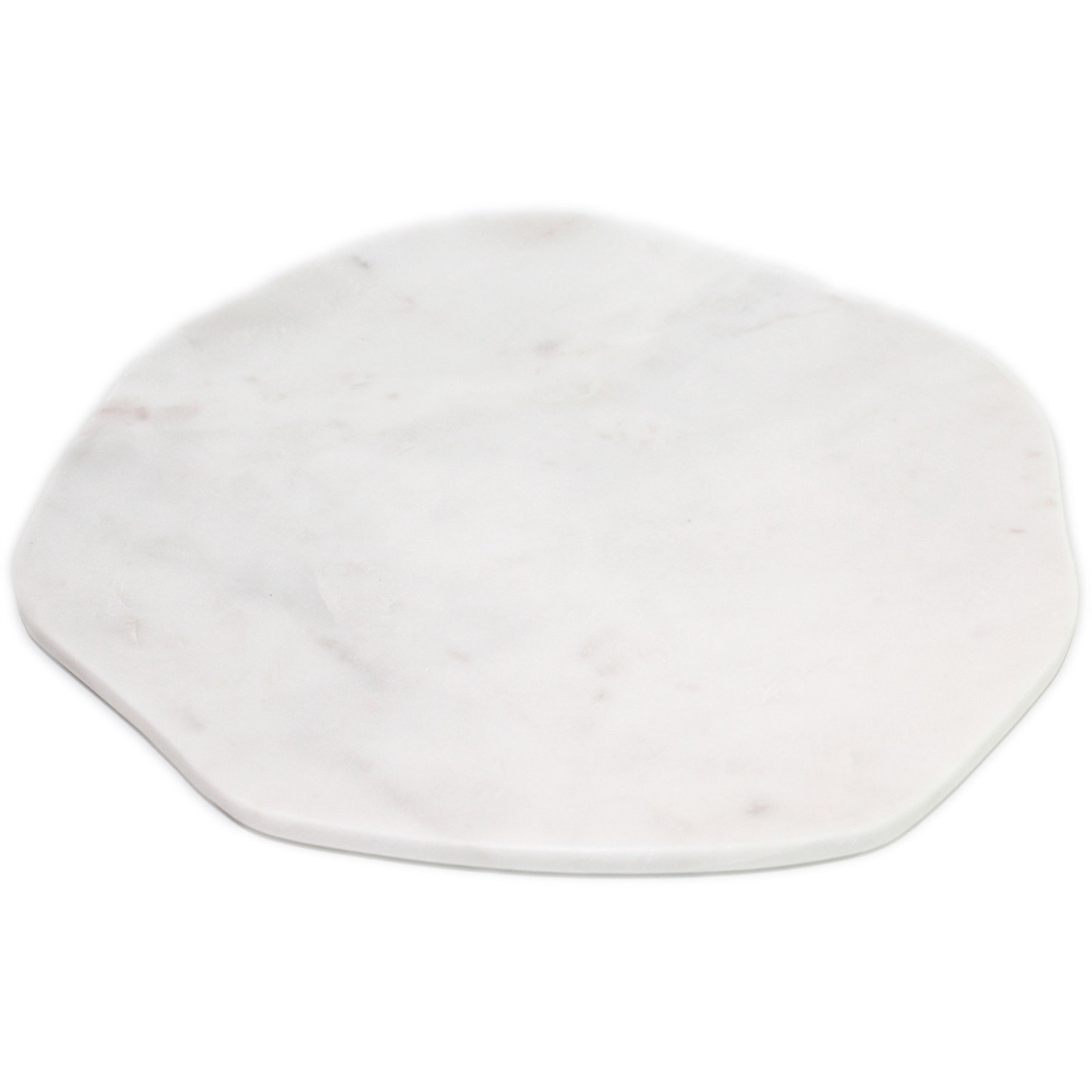Tiera Marble Decorative Plate 1, 1" H x 12" W x 12" D