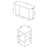 Ledesma White Marble 4-Piece Dining Set