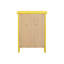Table de chevet jaune vibrante-1975686568