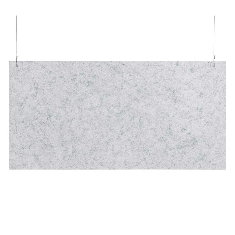 Baffles suspendus Soundsorb, Gris marbre, H 24 po x l 48 po x P 1 po