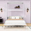 Grand lit escamotable avec coussin-1028880344