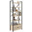Annastashia 168cm H x 70cm W Metal Etagere Bookcase