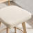 Uniondale Swivel Linen Upholstered 26.2'' Counter Stool with Rattan Cane Back and Solid Wood Frame-1654579958