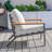 William Outdoor Aluminum Chair
