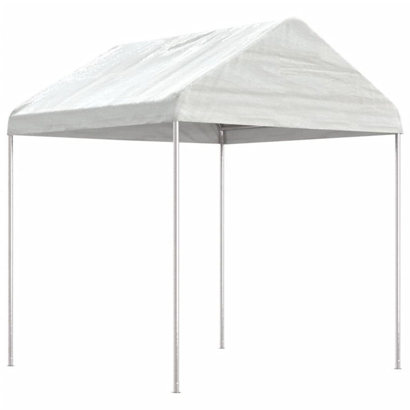 Dakota Fields Gazebo With Roof White 2.28X2.23X2.69 M Polyethylene
