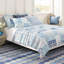 Tapis intérieur / extérieur bleu tissé à la main-87326286