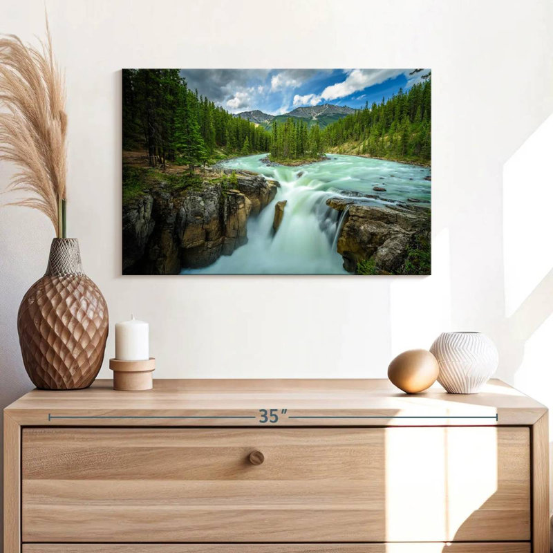 Cascades d'Alvord Upper Sunwapta, H 16 po x l 24 po