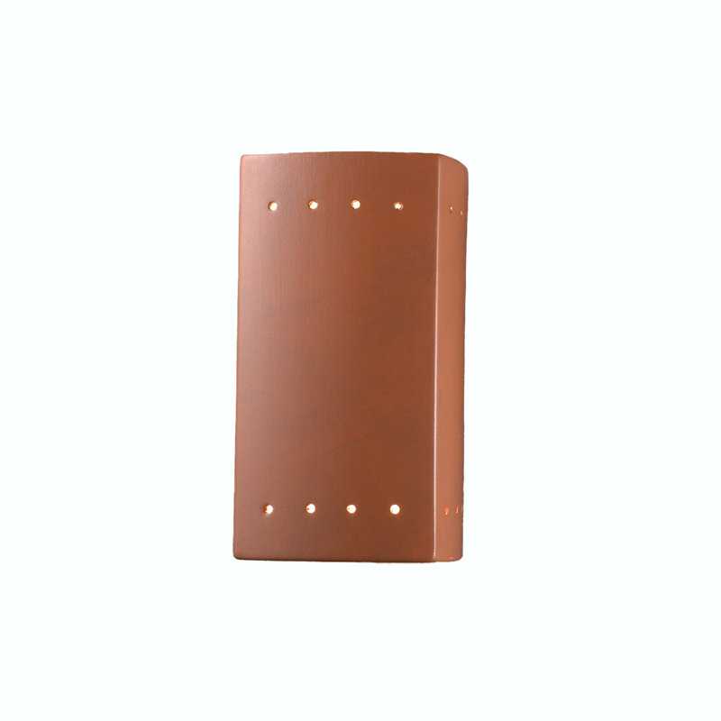 Juliannah 1 - Light Flush Mounted Sconce, Terra Cotta, No 