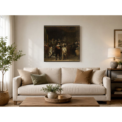 «The Night Watch» (1642), reproduction d'art sur toile