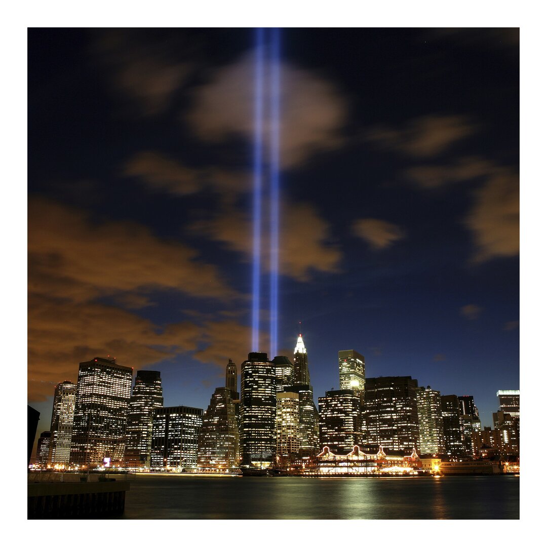 Seidenmatte Tapete New York Tribute the Lights