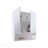 Wanna 23" High Double Door Medicine Cabinet  with Three Shelves for Bathroom White