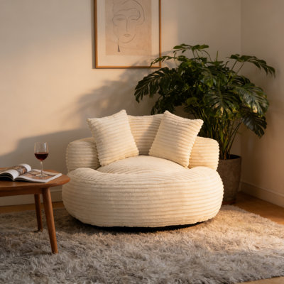 Corduroy Bean Bag Chair – Compression-for Children/Adults