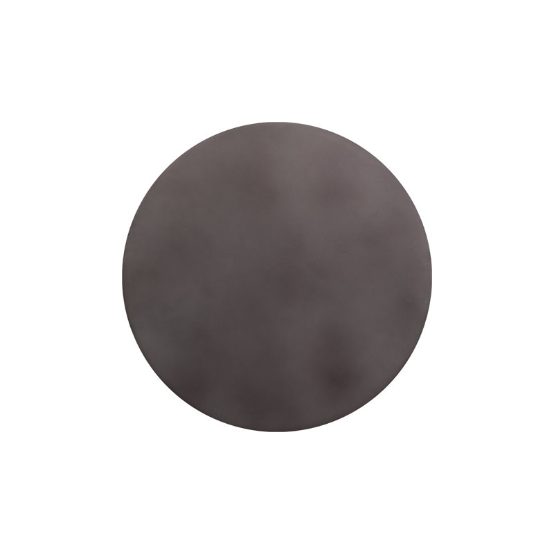 Bernaby End Table, Gunmetal/Black