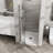 34"W x 72"H Bifold Frameless Glass Shower Door-121766372