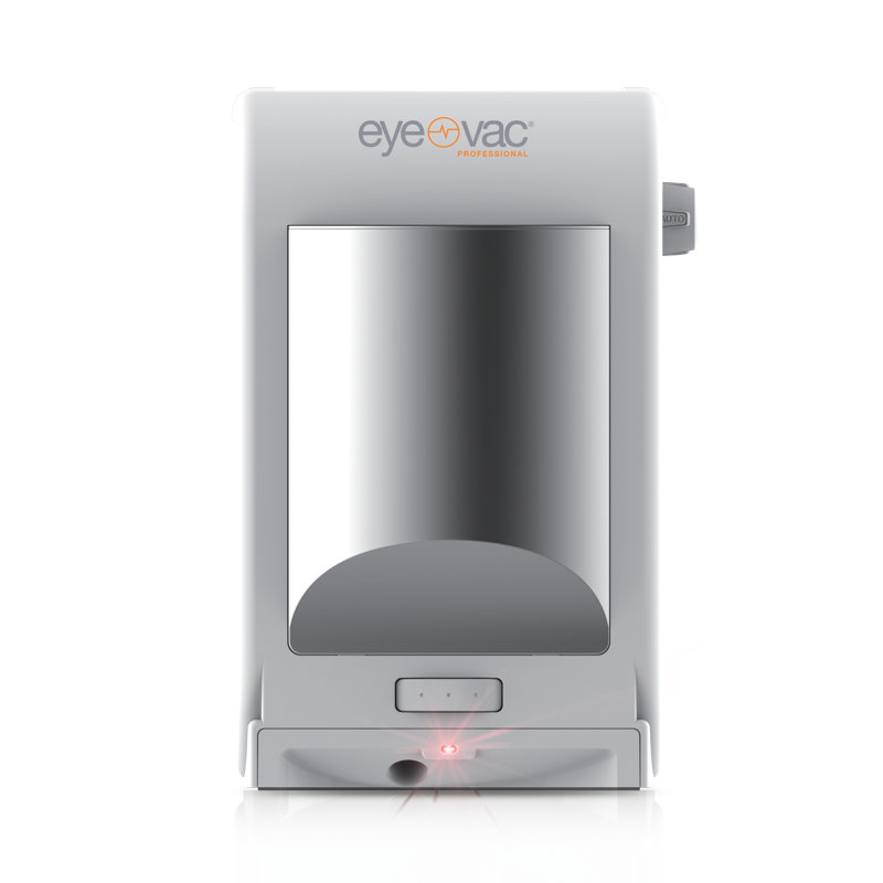 Aspirateur stationnaire sans contact EyeVac Professional, Blanc / orange