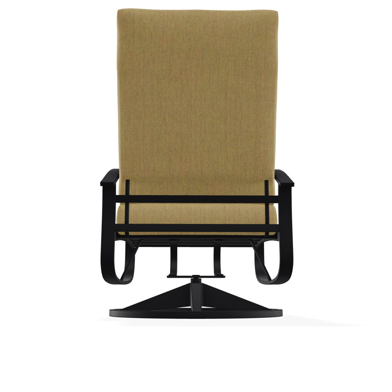 Belle Isle Outdoor Lounge Chair, Black, Black 5D Sunbrella®