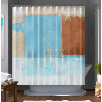 Cristache Abstract Shower Curtain