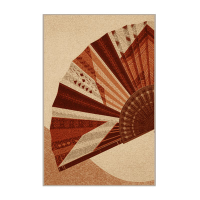Tapis moelleux moelleux d'inspiration mondiale Dormont