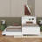 Platform Bed With Trundle And Drawers-1430212443