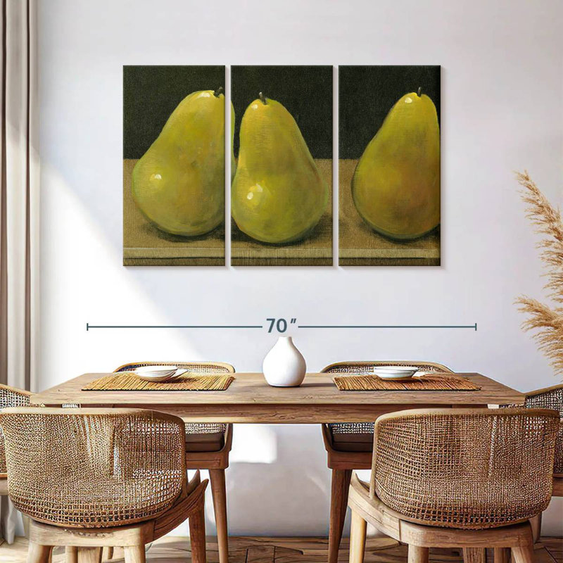 Yarlin Pear Study, 36" H x 57" W