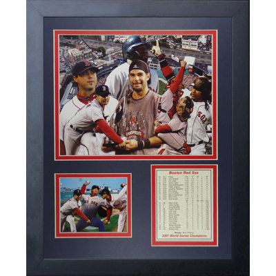 Souvenirs encadrée 2007 boston red sox world series