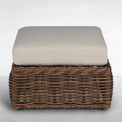 Soho Outdoor Ottoman with Cushion